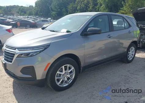 2024 Chevrolet Equinox Awd Ls z USA, uszkodzony, nr VIN 3GNAXSEG1RL107745